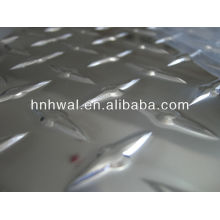 5 bar embossed aluminum sheet, aluminum checked sheet